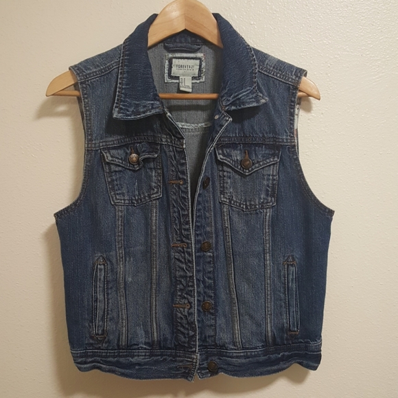 Jean vest forever21 denim - Picture 2 of 4